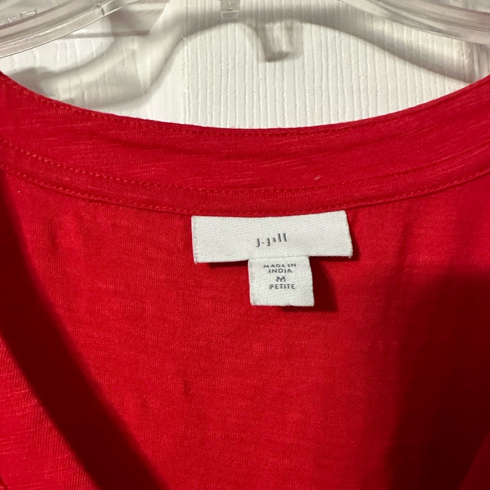 J. Jill Petites Long Button Front Tank Top - Picture 12 of 13